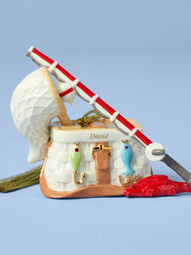 Personalized Gone Fishing Ornament
