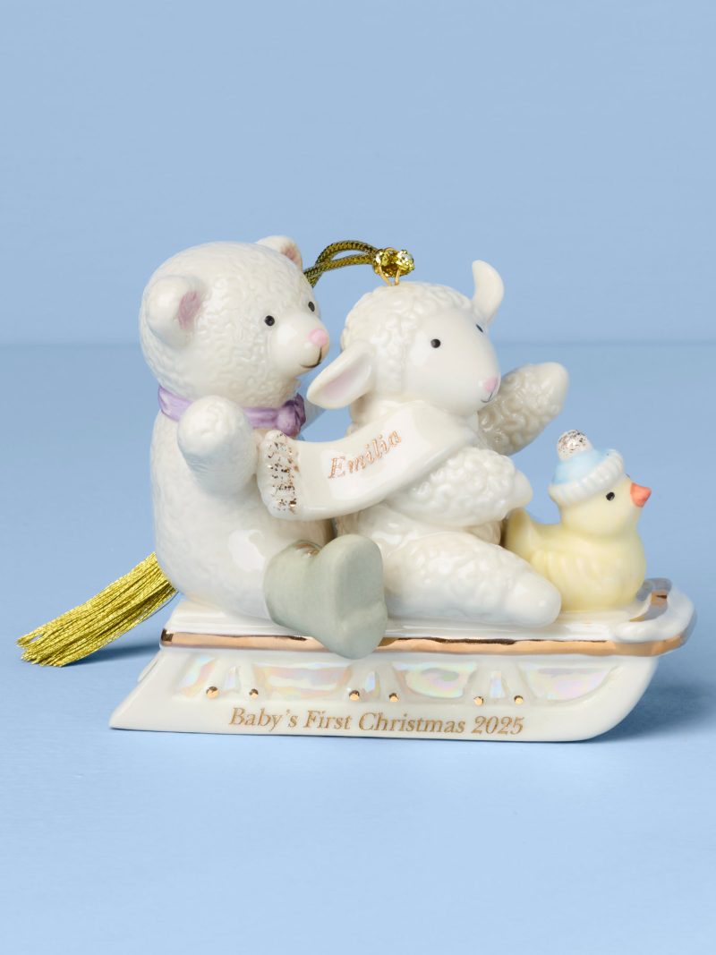 Personalized Baby's 1st Christmas Ornament