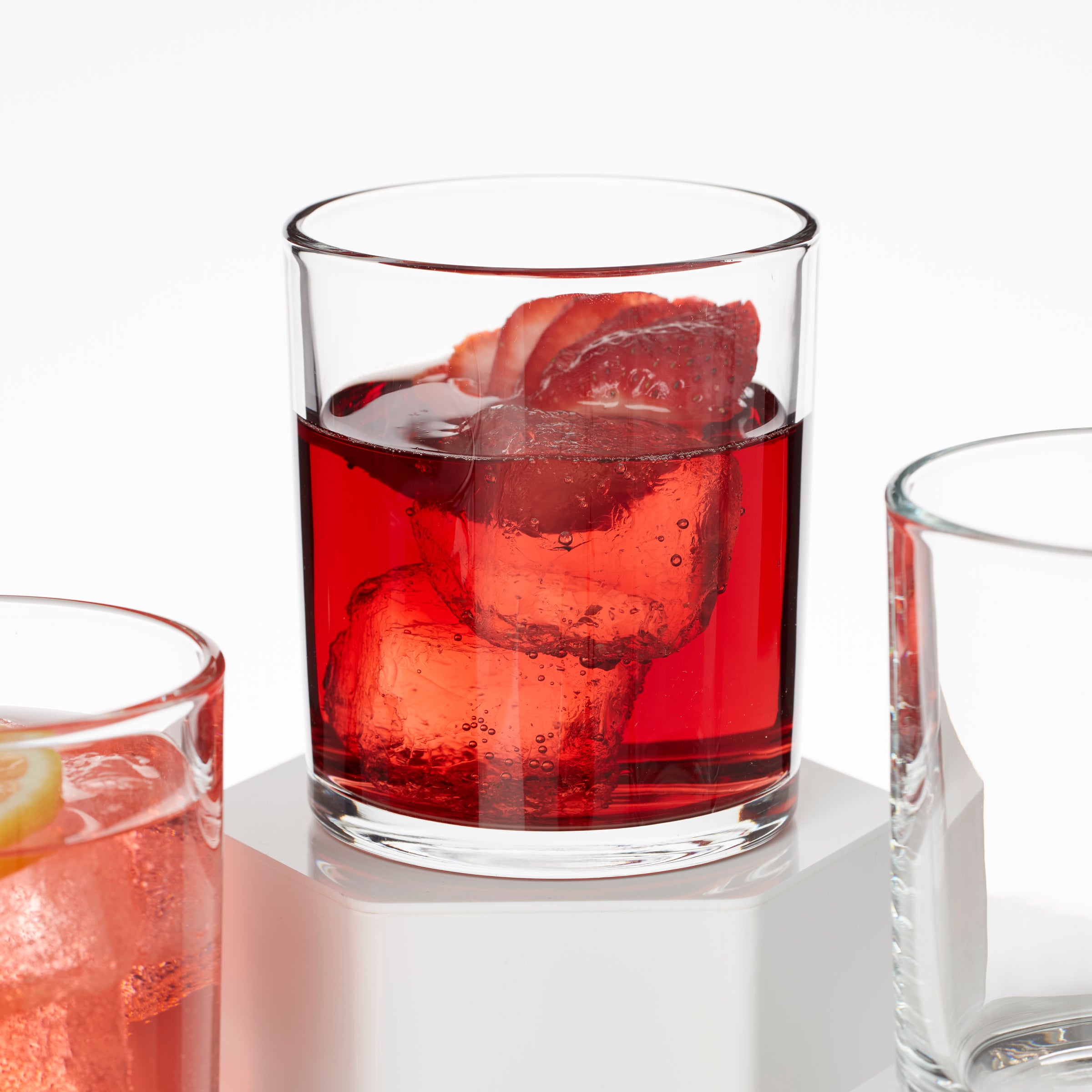 24 Seven Clear Medium Tumbler - Set Of 6